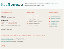 Tablet Screenshot of bitmonero.org